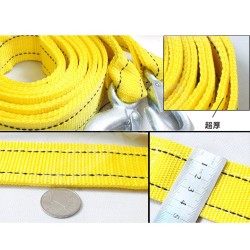 Car towing pull rope - with hook - 5 ton - 4M