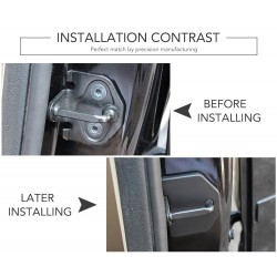 Car door lock cover case - for Land Rover - Volvo - Ford Focus