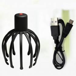 Electric scalp massager - octopus claw shape - therapeutic - stress relief