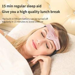 Wireless head massager - acupuncture headband - relaxing - insomnia - anxiety relief - USBSleeping