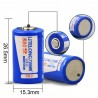 Cr2 880mah lithium battery - rechargeable - LiFePO4 - 4 - 12 pieces