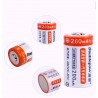 2 pieces Cr2 200mAh rechargeable battery - with Cr2/CR123A universal smart charger
