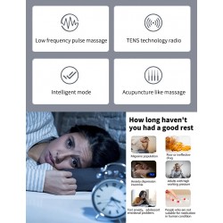 Wireless head massager - acupuncture headband - relaxing - insomnia - anxiety relief - USBSleeping