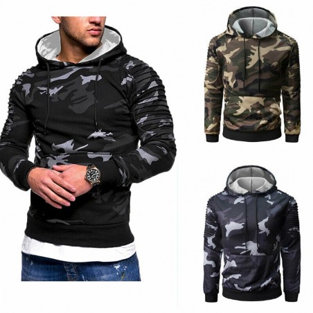 Homem capuz - camuflagem