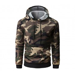 Homem capuz - camuflagem