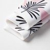 Flowers / flamingo - silicone swimming cap - long hair protection