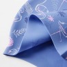 Flowers / flamingo - silicone swimming cap - long hair protection