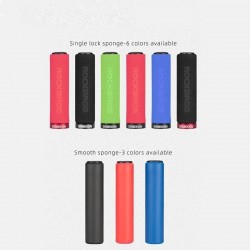 Bicycle handlebar covers - silicone / sponge grips - anti-skid / shock-absorbing - ultraight