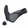 Bicycle ergonomic handlebar grips - non-slip - shock absorption - TPR rubber