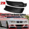 Front bumper splitter - spoiler lip - carbon fiber - for BMW E46 M3 1999-2006Exterior accessories