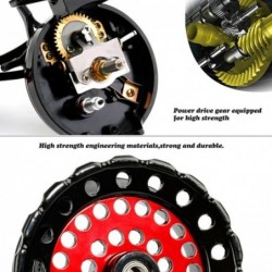 Reel for ice fishing - 6+1 ball bearings - high speed - right / left sideTools