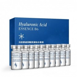 Essences B6 - hyaluronic acid - anti-wrinkle - moisturizing - face collagen ampules - 10 pieces