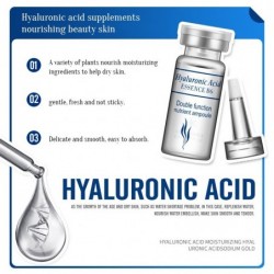 Essences B6 - hyaluronic acid - anti-wrinkle - moisturizing - face collagen ampules - 10 pieces