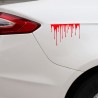 Dripping blood - adesivo de carro de vinil