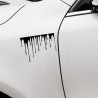 Dripping blood - adesivo de carro de vinil