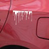 Dripping blood - adesivo de carro de vinil