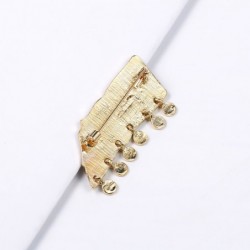 School / notebook / pen - brooch