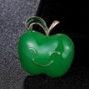 Apple with a smiling face - broochBrooches