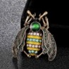 Crystal bee - elegant brooch