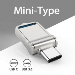 Memory stick - dual USB - 3.0 - type-C - rotatable - 32GB - 64GB - 128GBUSB memory
