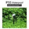 Garden lamp with music - solar - waterproof - LED - frog / cicadas sound - 2 pieces
