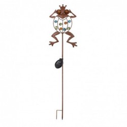 Frog shaped garden lamp - solar - waterproof