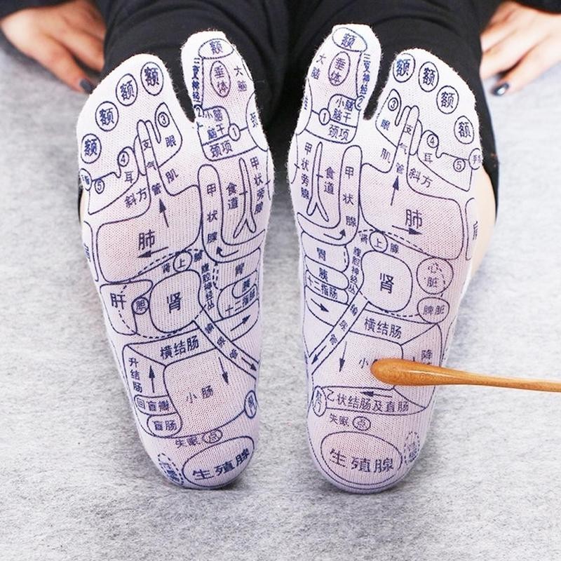 Acupressure foot socks - massage - pain relief