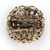Vintage crystal flowers - antique brooch