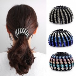 Crystal bun maker - ponytail decoration - hair clip - claw