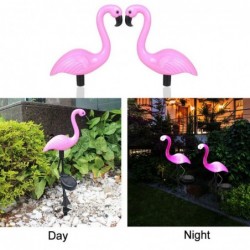 Solar garden lamp - waterproof - LED - neon - flamingo shape
