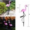 Solar garden lamp - waterproof - LED - neon - flamingo shape