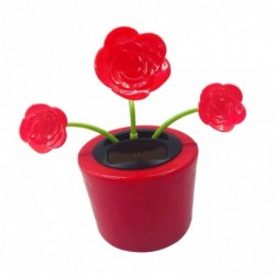 Dancing rose flower - solar toy