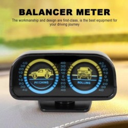 Multifunction car compass - slope measure / balance meter / body angle / inclinometer
