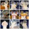 Decorative balloons - bouquet with LED and roses - 1 piece