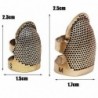 Sewing thimble - finger protector - retro metal brass