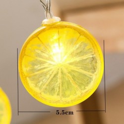Fruits slices shaped string light - battery powered / USB - lemon / lime / orangeLights & lighting