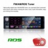Car radio - 1 Din - RDS - microphone - USB - MP3 - MP5 - TF - ISO - in-dash multimedia player
