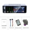 Car radio - 1 Din - RDS - microphone - USB - MP3 - MP5 - TF - ISO - in-dash multimedia player