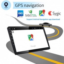 9/10" car radio - Android / 2 Din - GPS - Bluetooth - WIFI - Mirrorlink - MP5