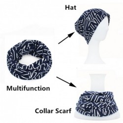 2 in 1 multifunctional hat - scarf - with letters design