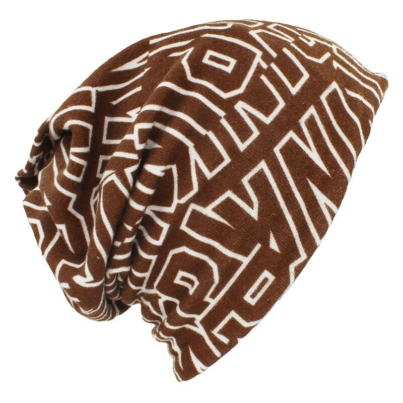 2 in 1 multifunctional hat - scarf - with letters design