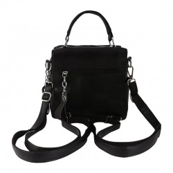 Leather backpack - shoulder bag