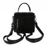 Leather backpack - shoulder bag
