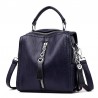 Leather backpack - shoulder bag