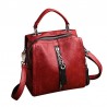 Leather backpack - shoulder bag