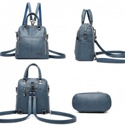 Multifunctional shoulder bag - leather backpack