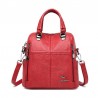 Multifunctional shoulder bag - leather backpack