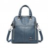 Multifunctional shoulder bag - leather backpack