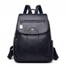 Leather backpack - with hand strap / zippersBackpacks