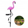 Solar garden lamp - waterproof - LED - neon - flamingo shape